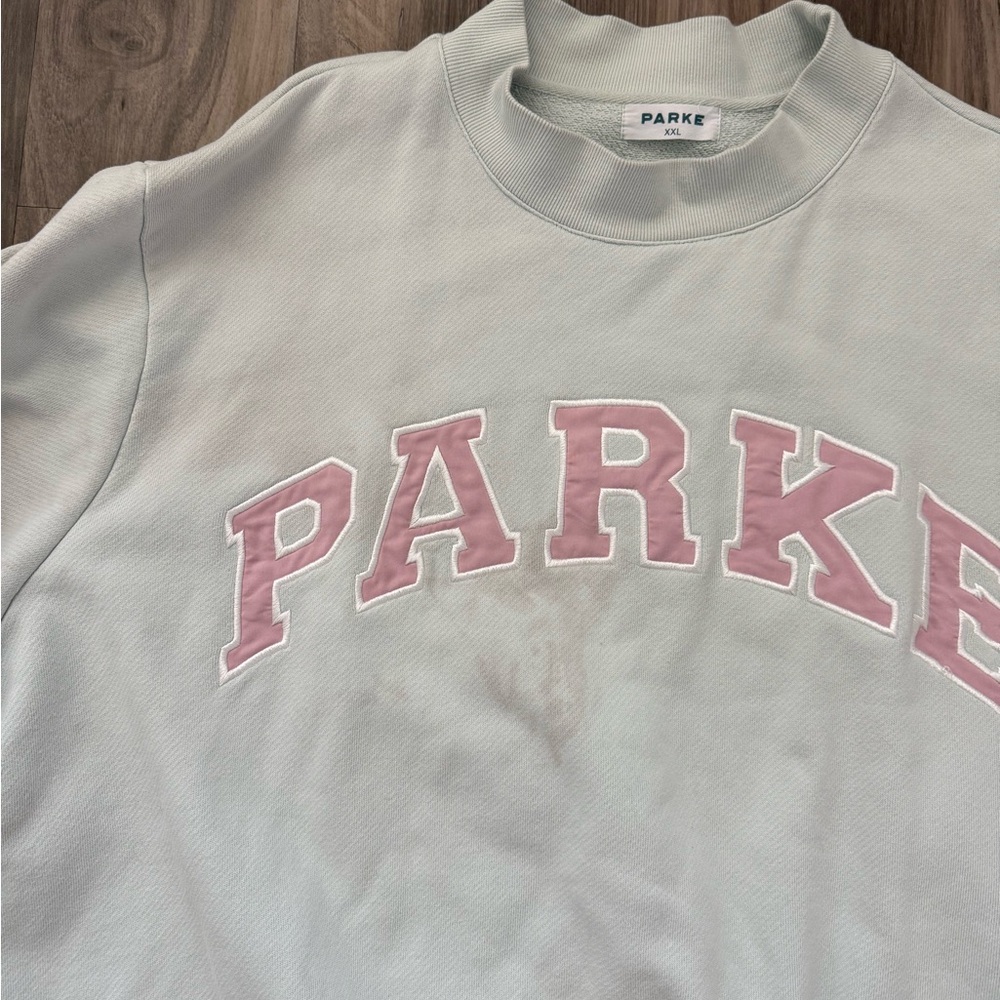 Parke Mockneck Something Blue / Sprinkle - Picture 2 of 10
